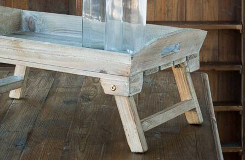 Wooden Breakfast Tray