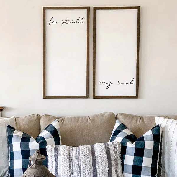 Be Still My Soul Sign Set