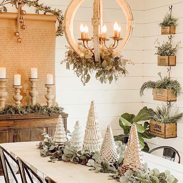 Wall Planters Indoor | Wooden Herb Buckets