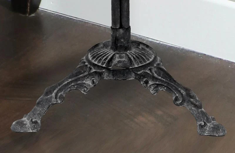 French Enamel Top Table