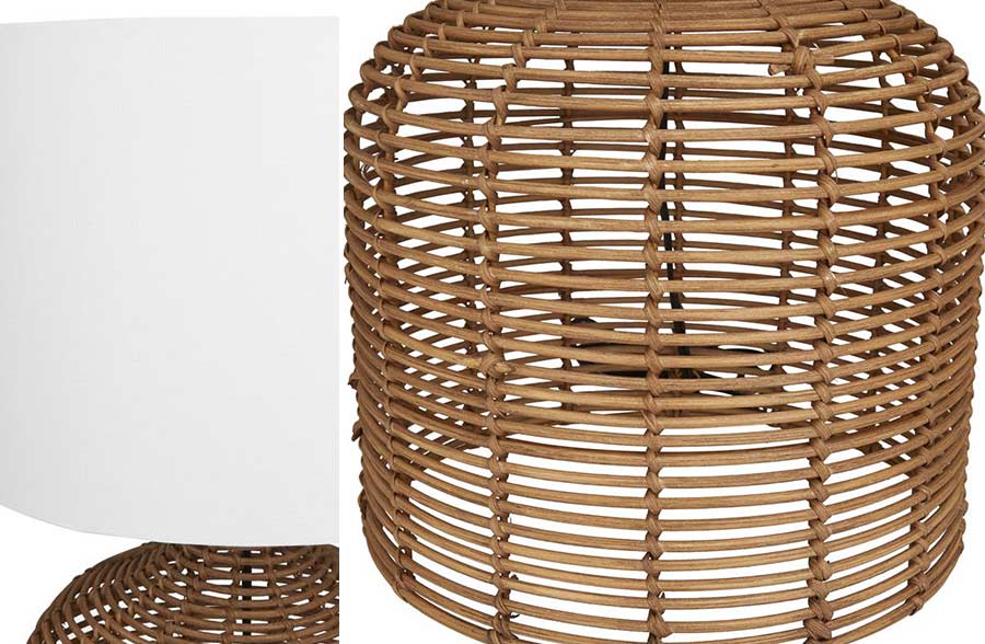 Rattan Table Lamp