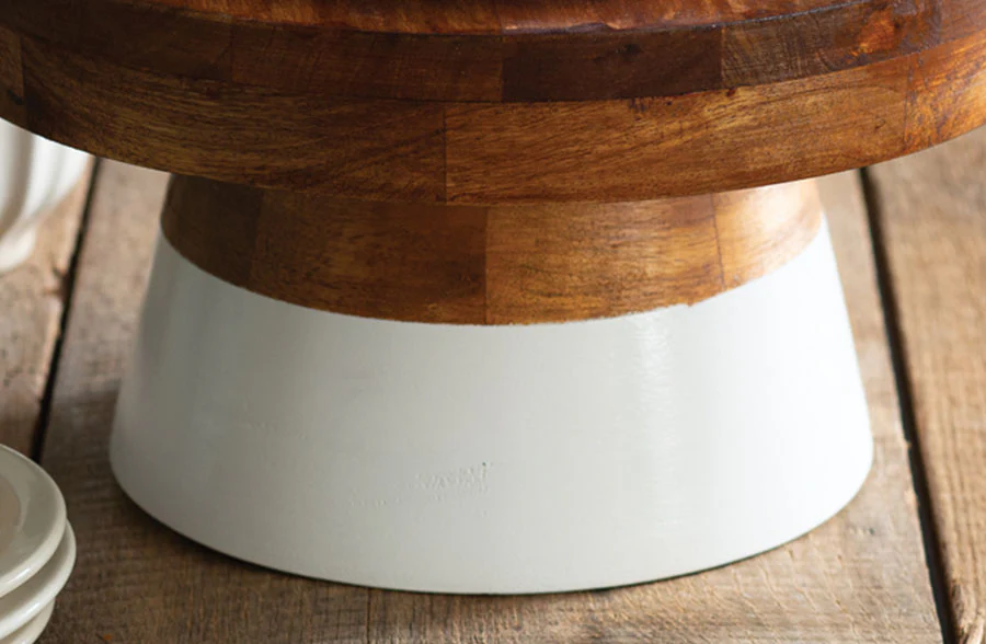 Dip-Dyed Wooden Riser