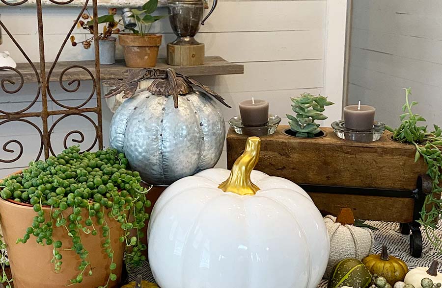 FOUND Glass Sugarmold Taper Candle Holders, Set of 2