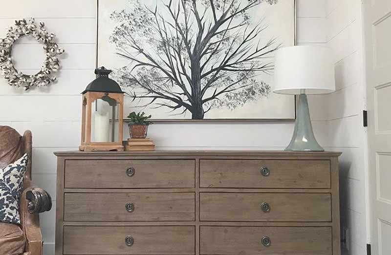 Preserved Cotton Wreath