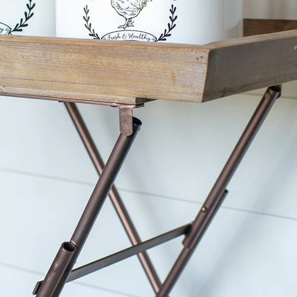 Wooden Tray Table