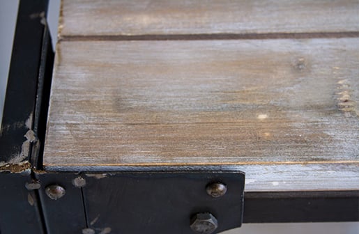 Factory Cart Side Table