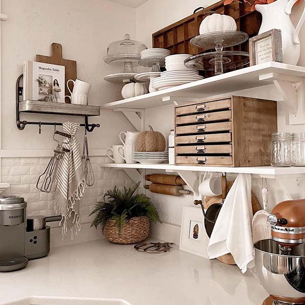 Wooden Desk Drawer Organizer | Rustic Farmhouse