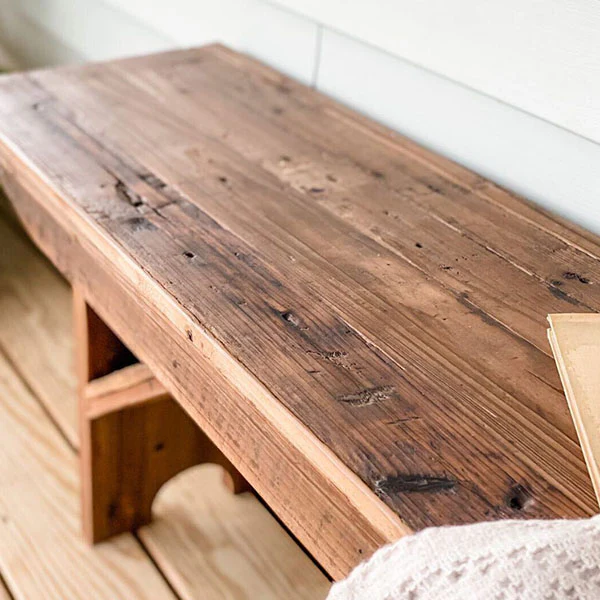 Rustic Design Reclaimed Wood Bench