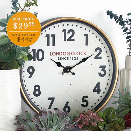 London Wall Clock