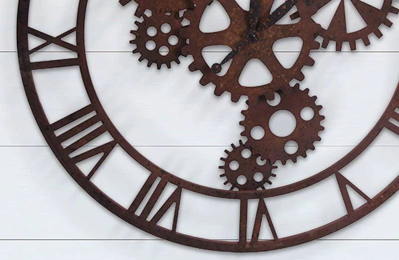 Metal Gear Wall Clock