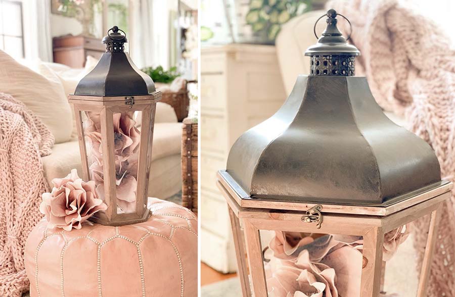 *HUGE* Rustic Lanterns Set of 2