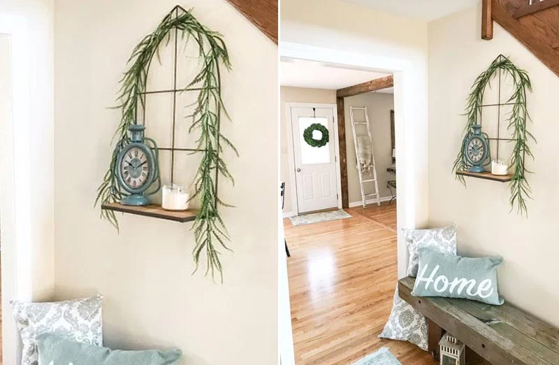 *HUGE* Cathedral Window Frame Shelf