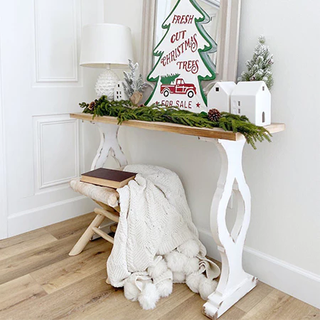 Chippy Corbel Inspired Console Table