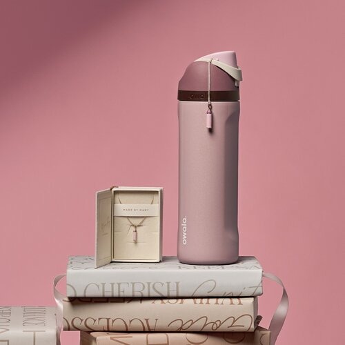 Owala 24oz FreeSip, Necklace, Bottle Charm Charmed to Meet You