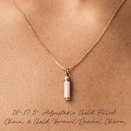 Owala 24oz FreeSip, Necklace, Bottle Charm Charmed to Meet You