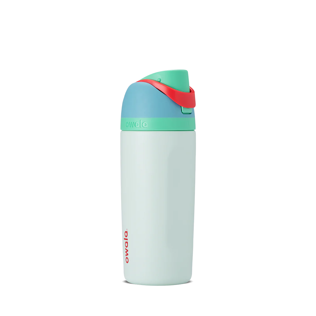 Owala 16oz Kids' FreeSip Stainless Steel Insulated Bottle Rainforest