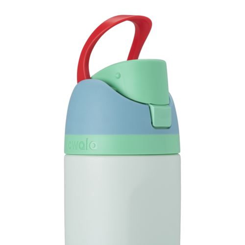 Owala 16oz Kids' FreeSip Stainless Steel Insulated Bottle Rainforest