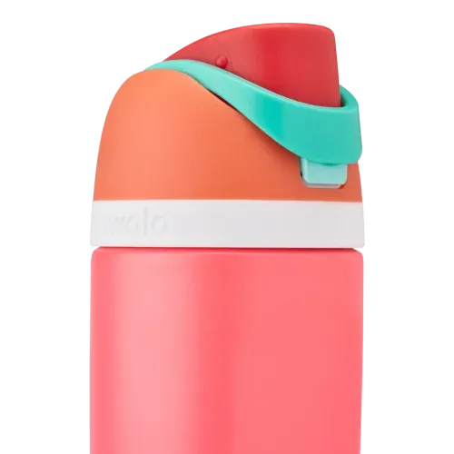 Owala 16oz Kids' FreeSip Stainless Steel Insulated Bottle Fireball