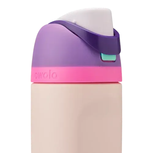 Owala 16oz Kids' FreeSip Stainless Steel Insulated Bottle Bunny Business
