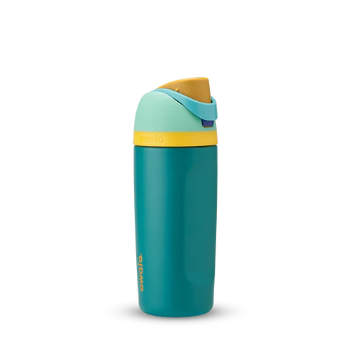 Owala 16oz Kids' FreeSip Stainless Steel Insulated Bottle Splishy Splashy