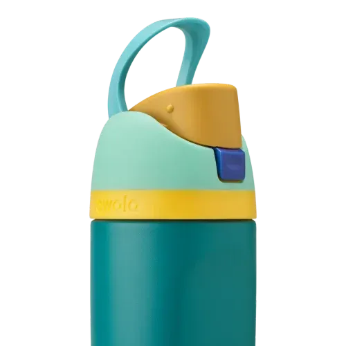 Owala 16oz Kids' FreeSip Stainless Steel Insulated Bottle Splishy Splashy