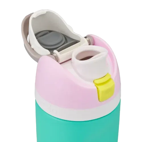 Owala 16oz Kids' FreeSip Stainless Steel Insulated Bottle Make Waves