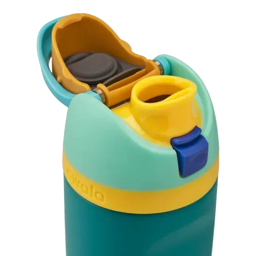 Owala 16oz Kids' FreeSip Stainless Steel Insulated Bottle Splishy Splashy