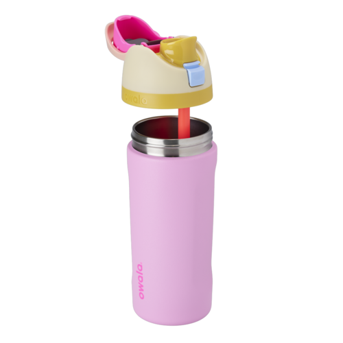 Owala 16oz Kids' FreeSip Stainless Steel Insulated Bottle Tutti Frutti