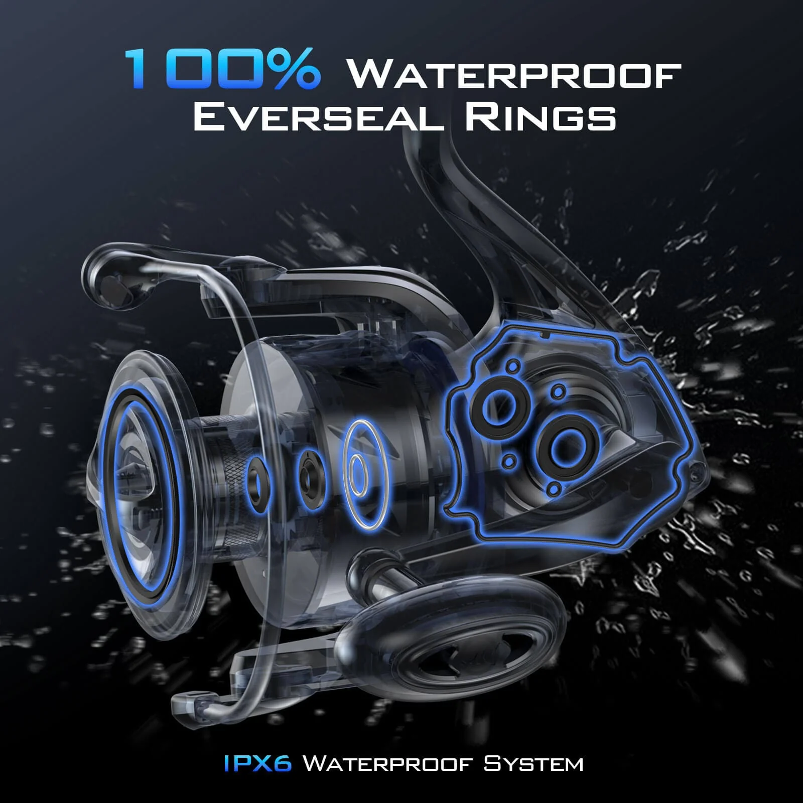 KastKing Kapstan SE Saltwater Spinning Reel