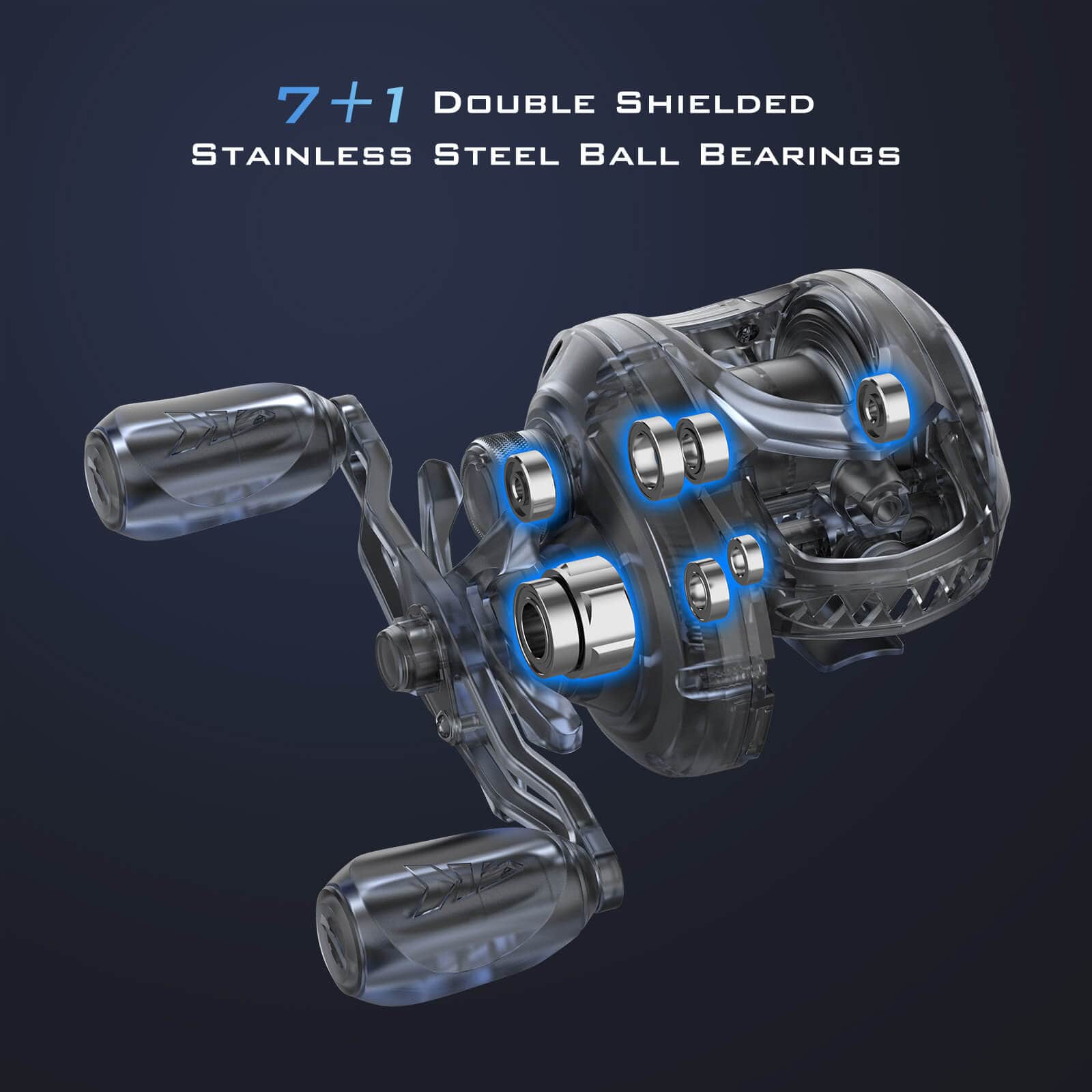 KastKing Sharky III Long Cast Baitcasting Reel