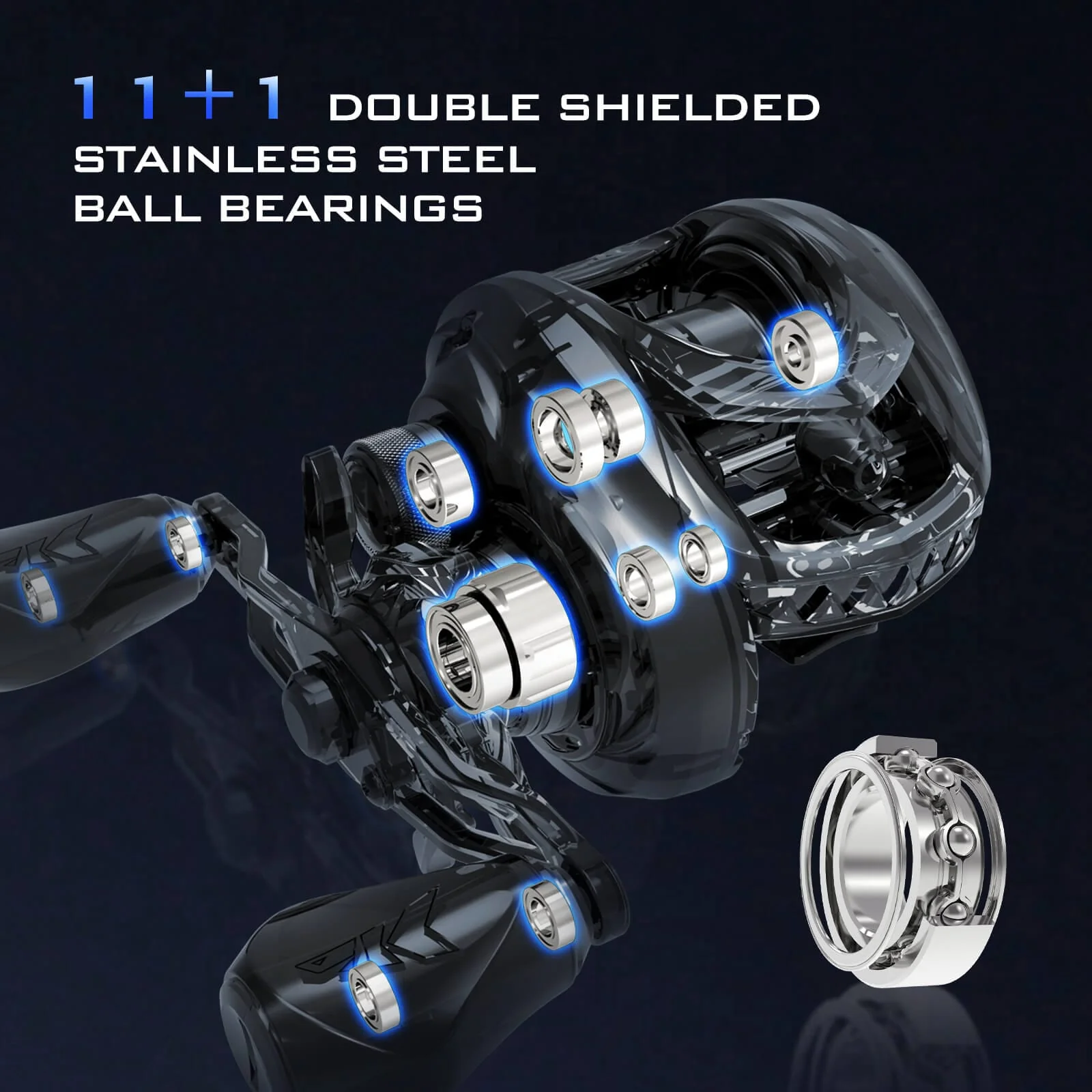 KastKing MegaJaws Elite Baitcasting Reels