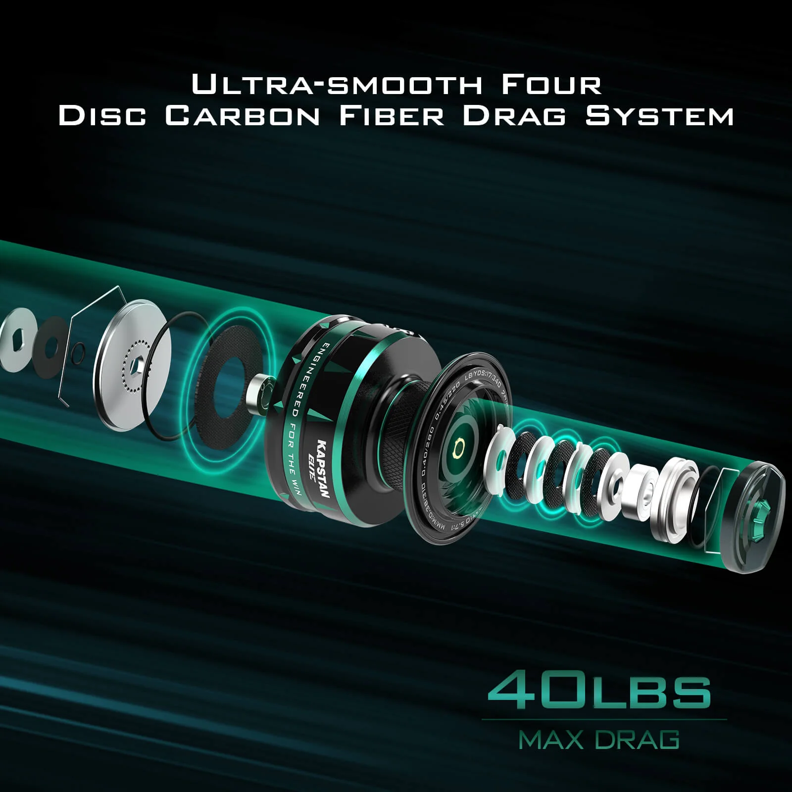 KastKing Kapstan Elite High Speed Saltwater Spinning Reel