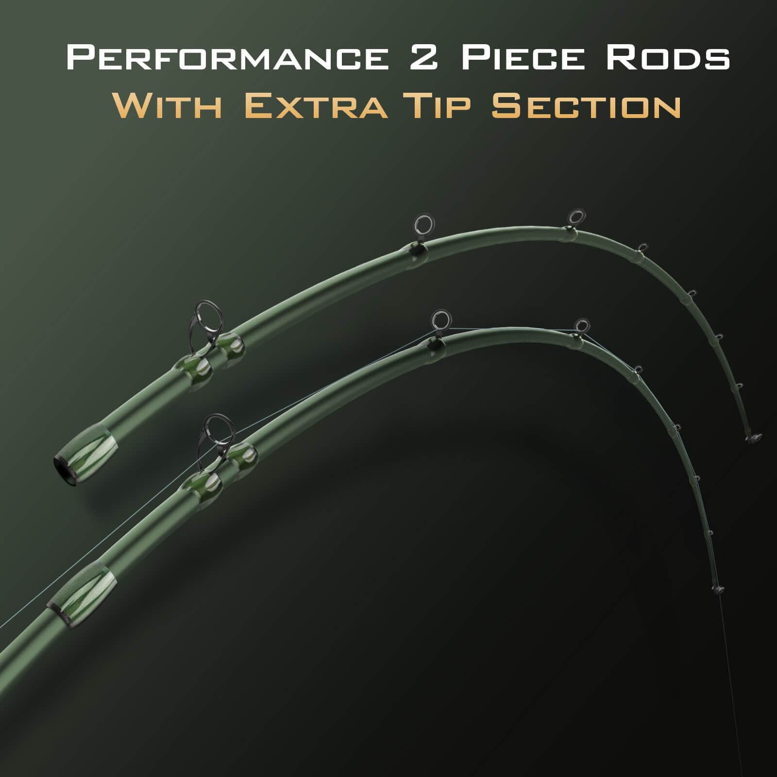 KastKing Spartacus II Twin Tip Casting Rods