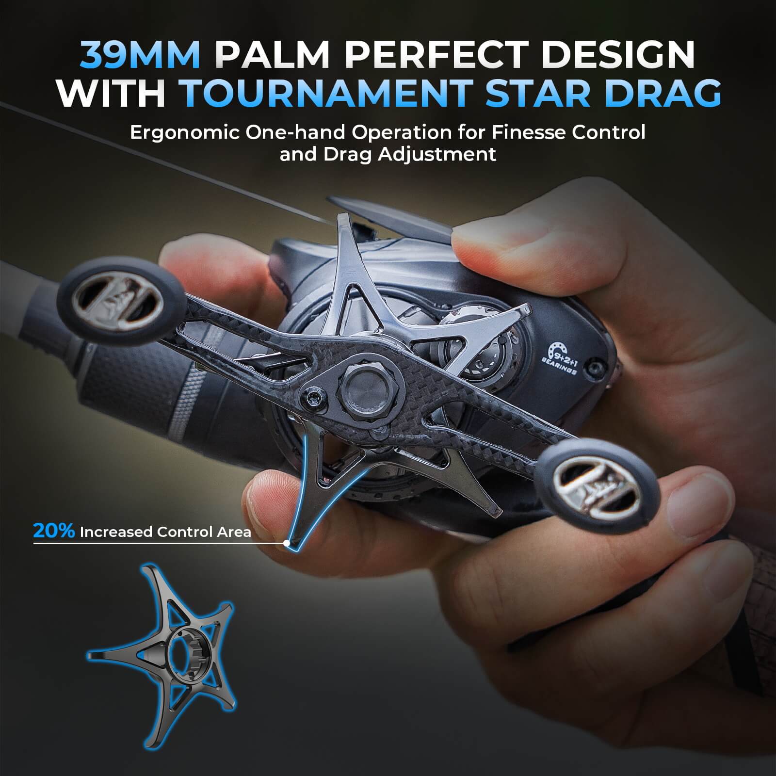 KastKing Mg-Ti Elite Magnesium Baitcasting Reel