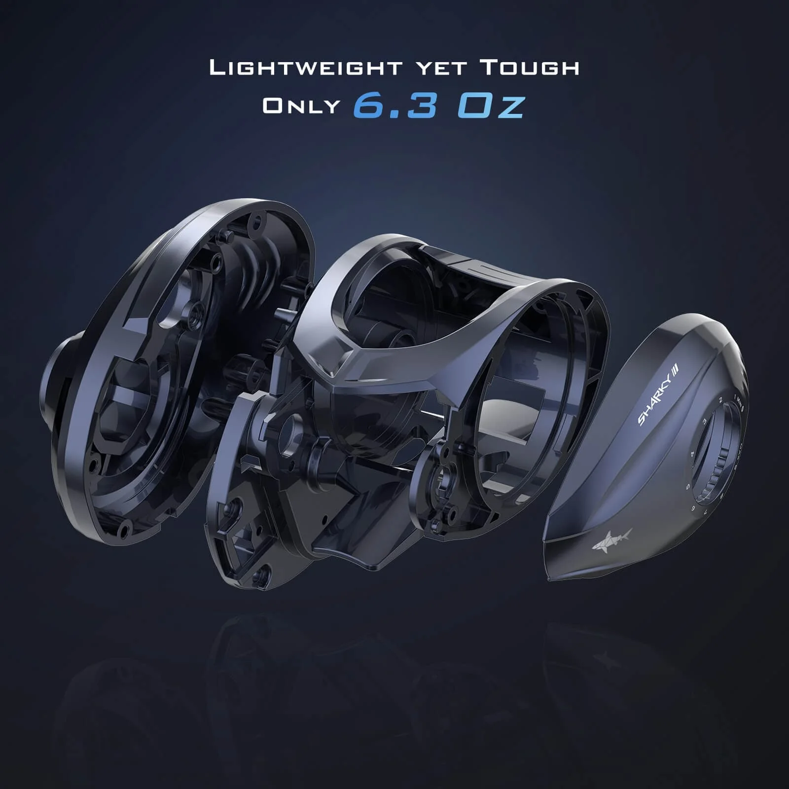 KastKing Sharky III Long Cast Baitcasting Reel