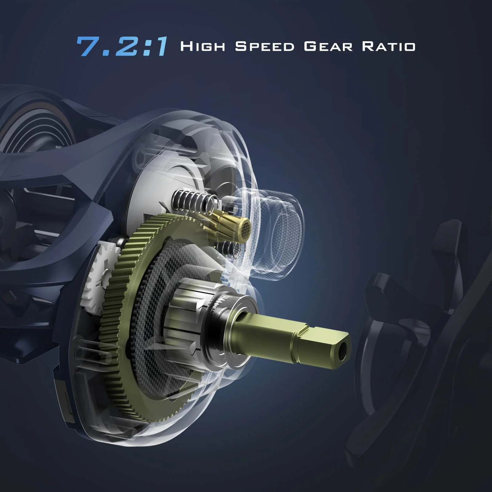 KastKing Sharky III Long Cast Baitcasting Reel