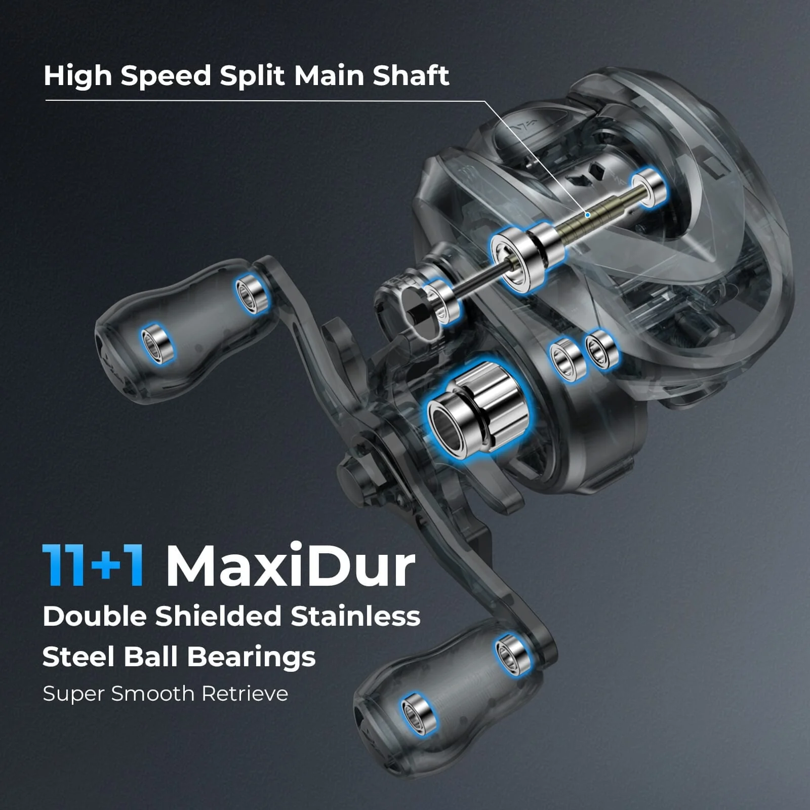 KastKing Kestrel Bait Finesse System Finesse Baitcasting Reel