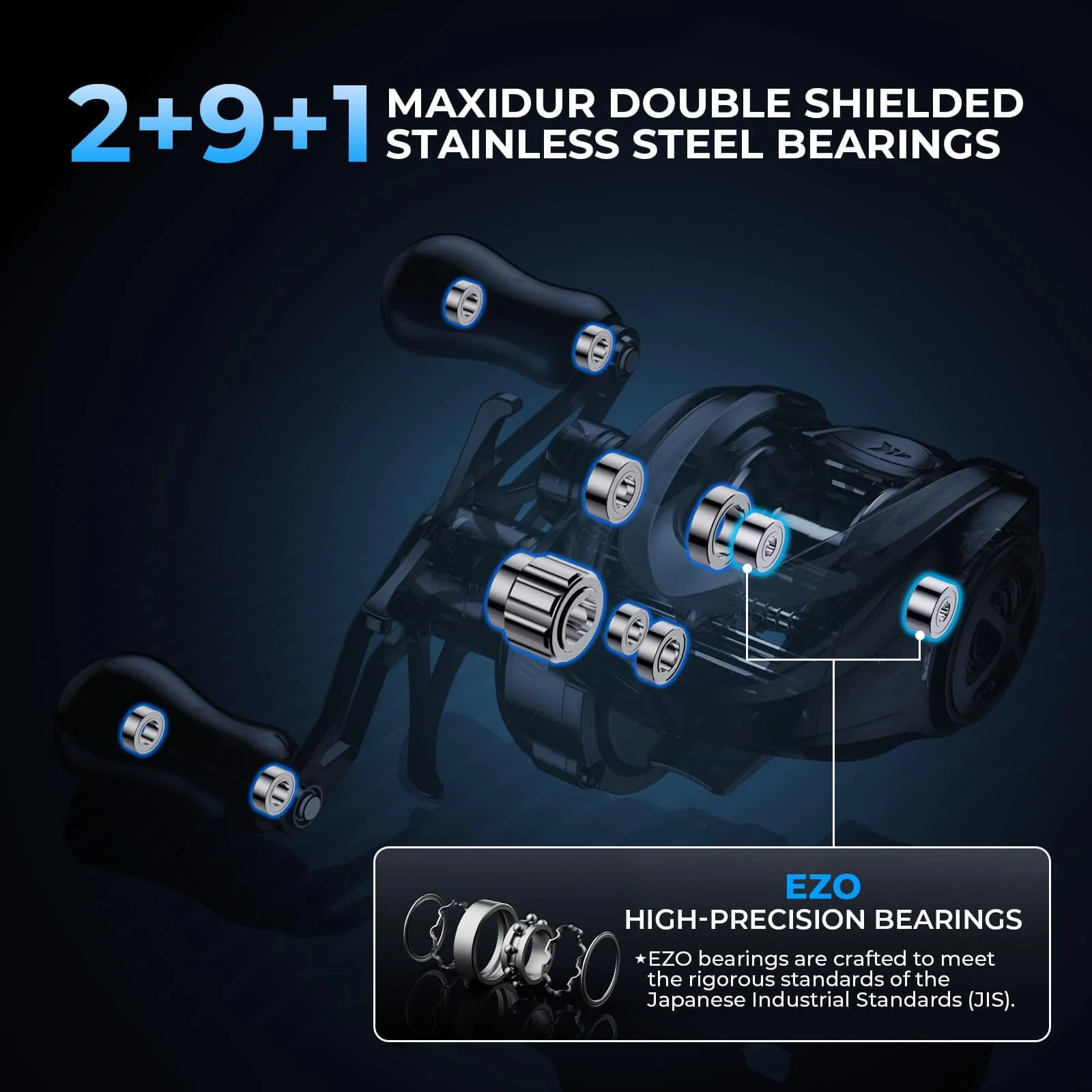 KastKing Mg-Ti Elite Magnesium Baitcasting Reel