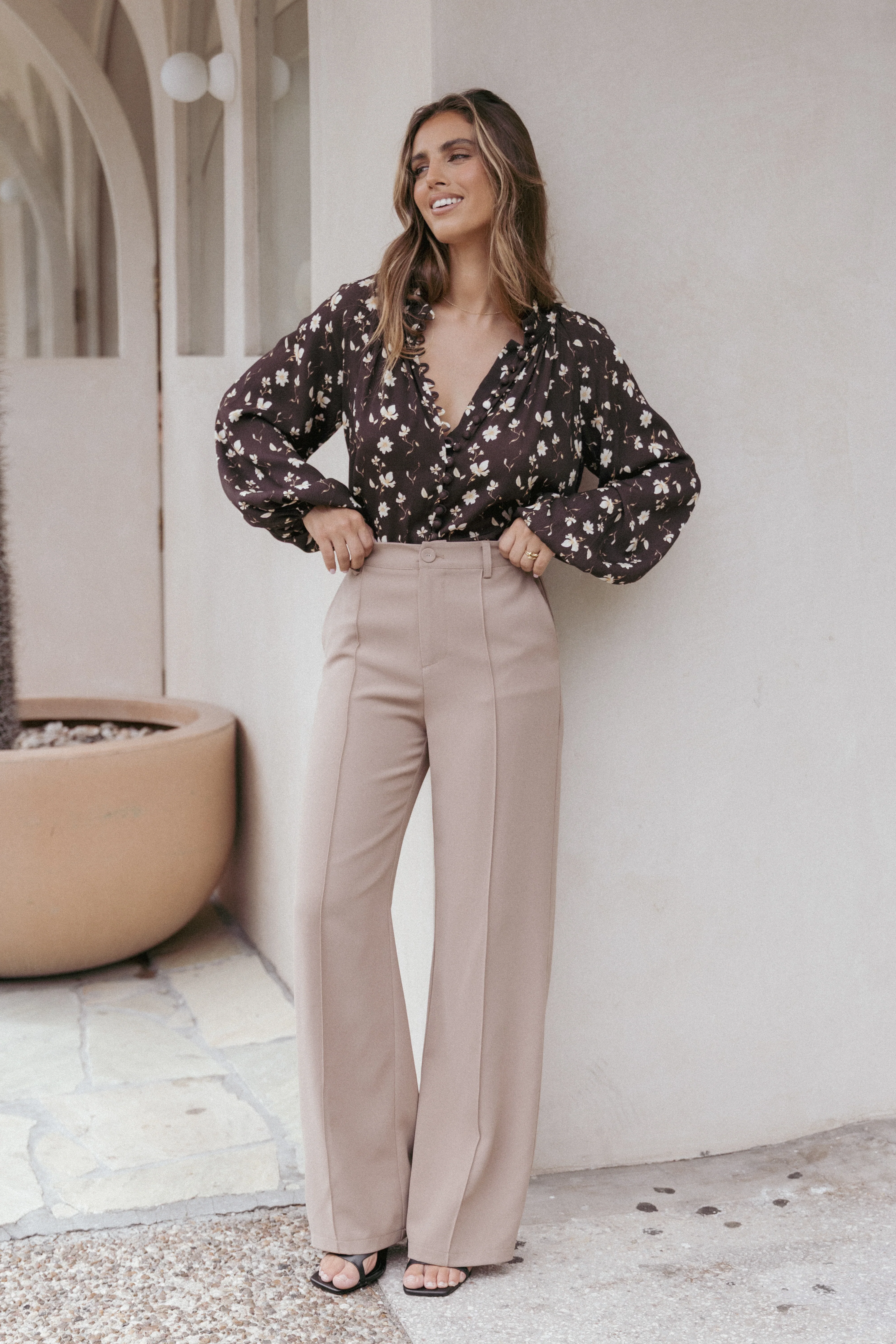 Celia Pants - Mocha