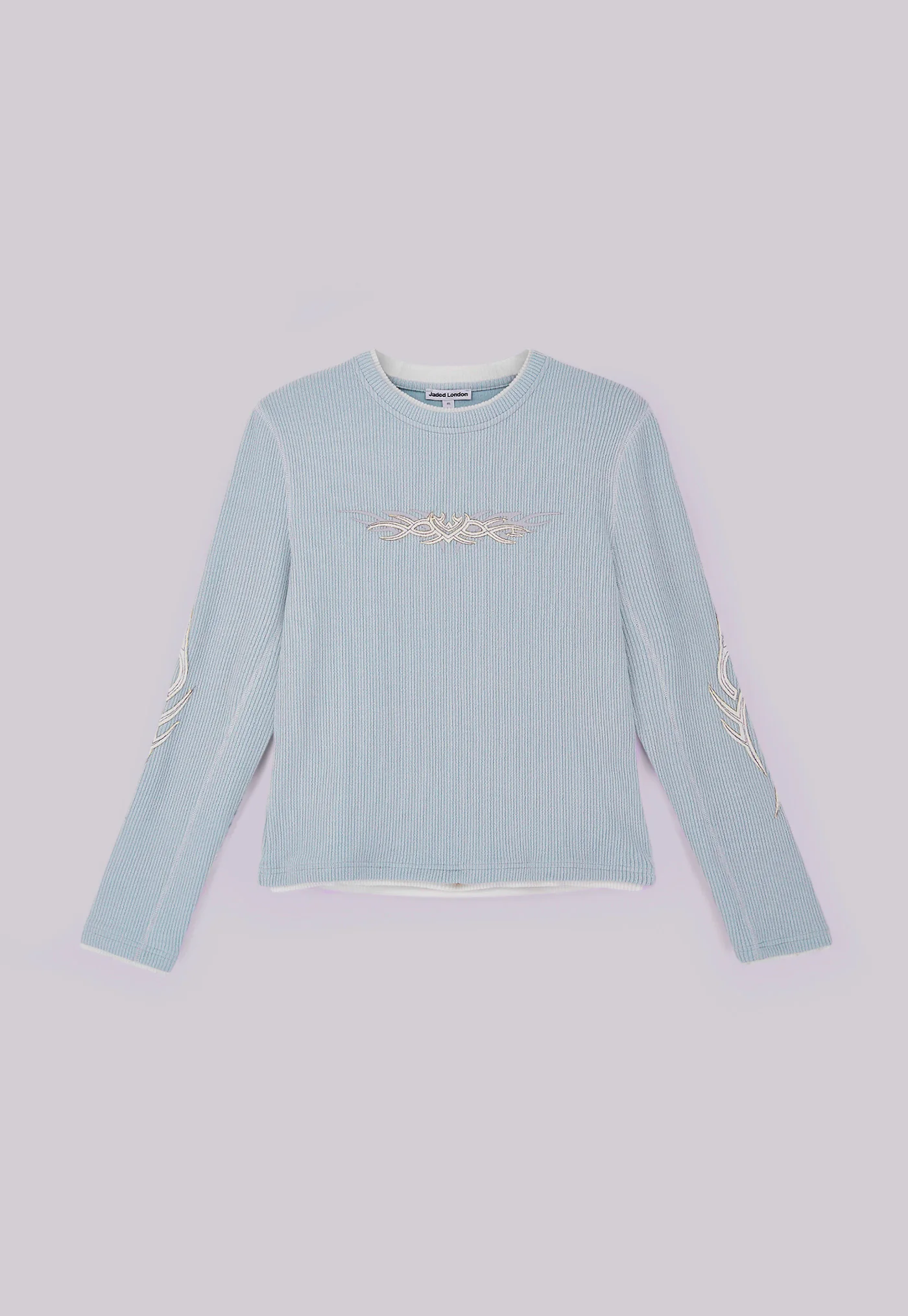 Aqua Tattoo Applique Tee