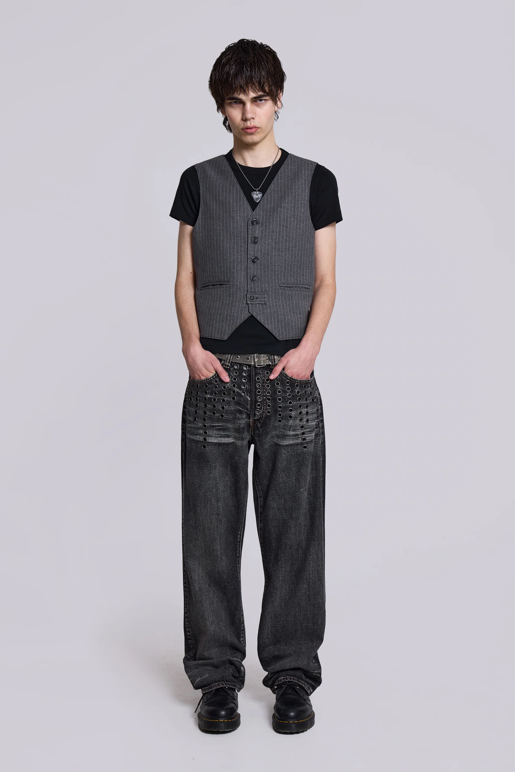 Corey Pinstripe Waistcoat