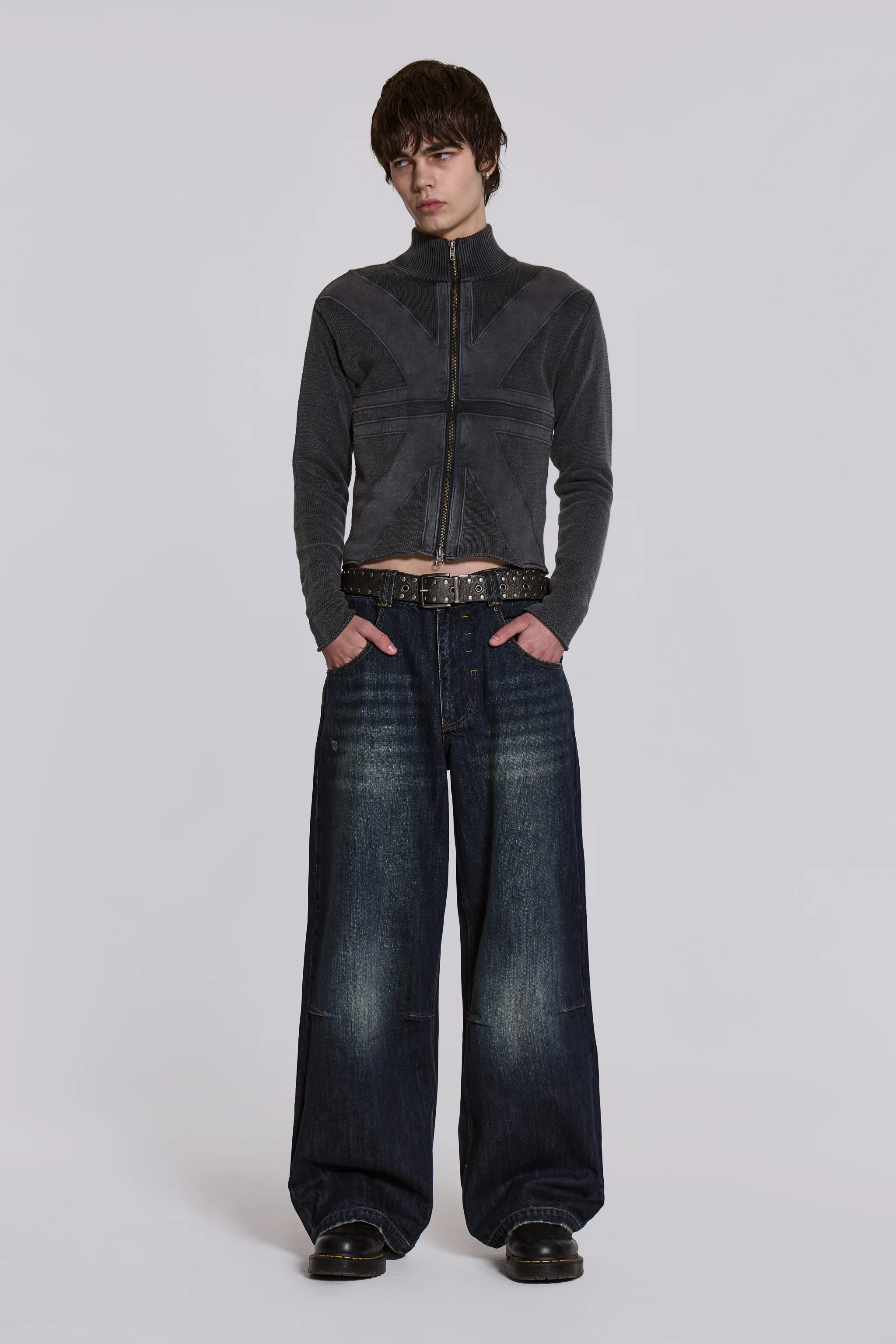 Nation Knit Track Top