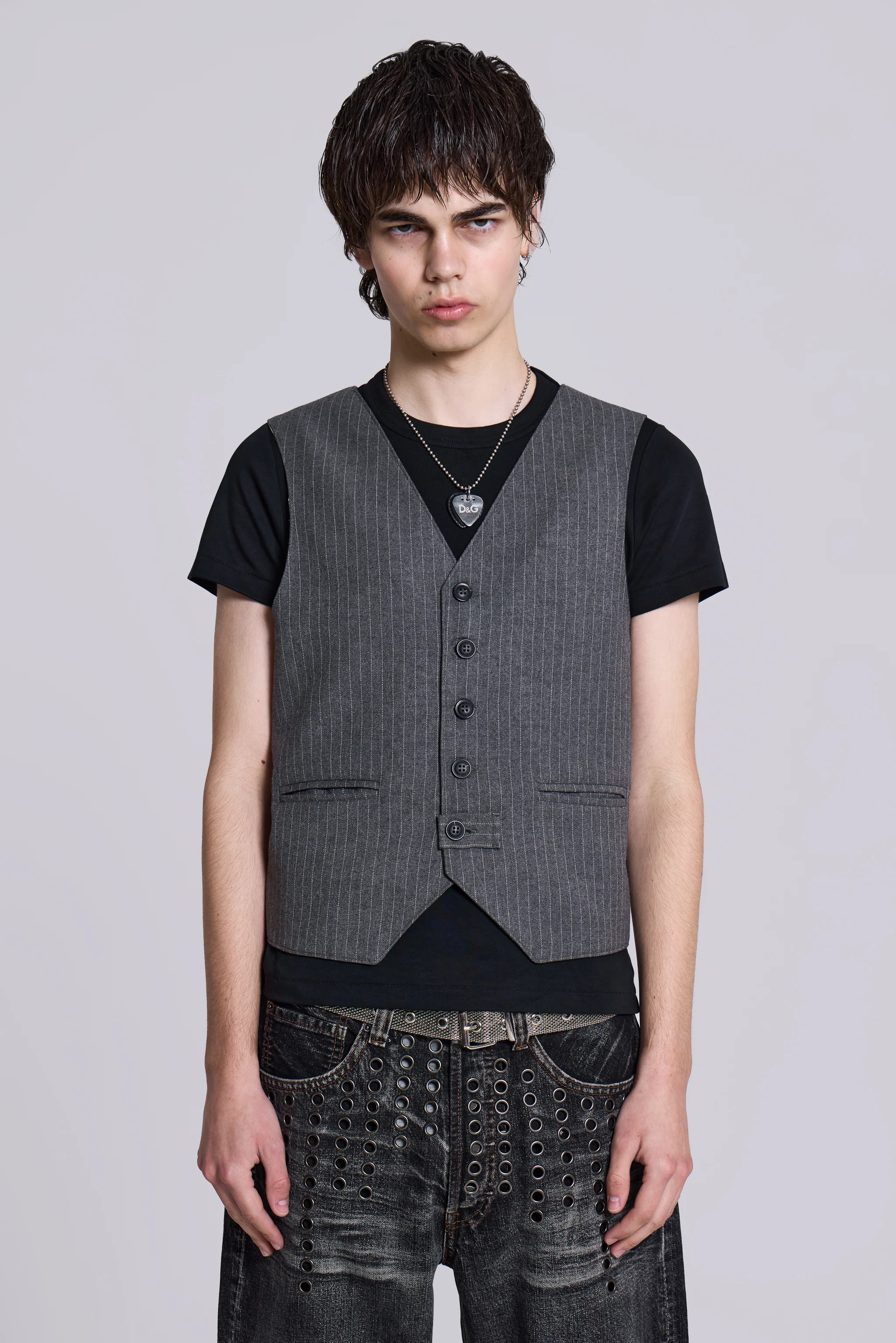 Corey Pinstripe Waistcoat