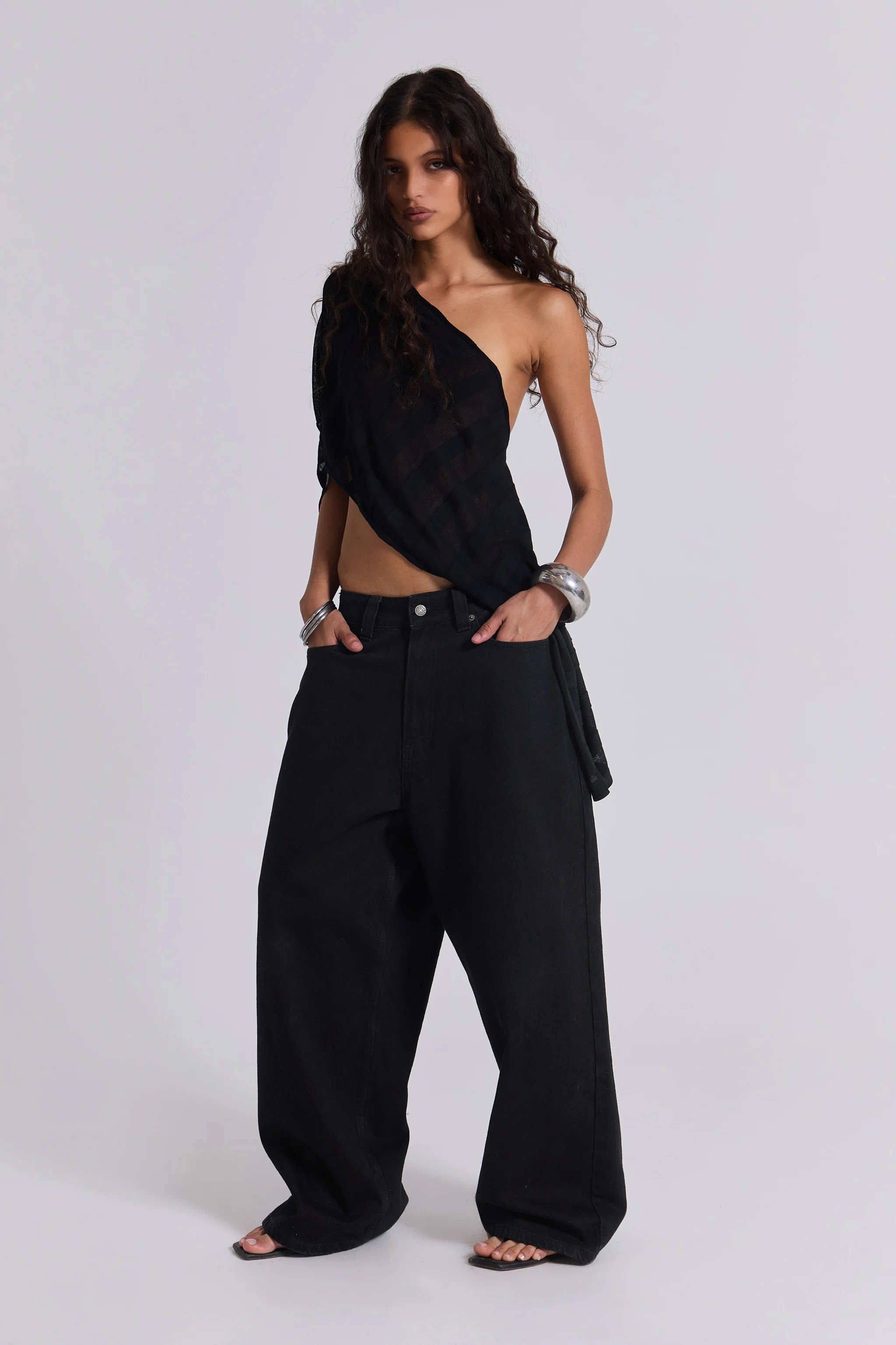 Solid Black XL Colossus Jeans