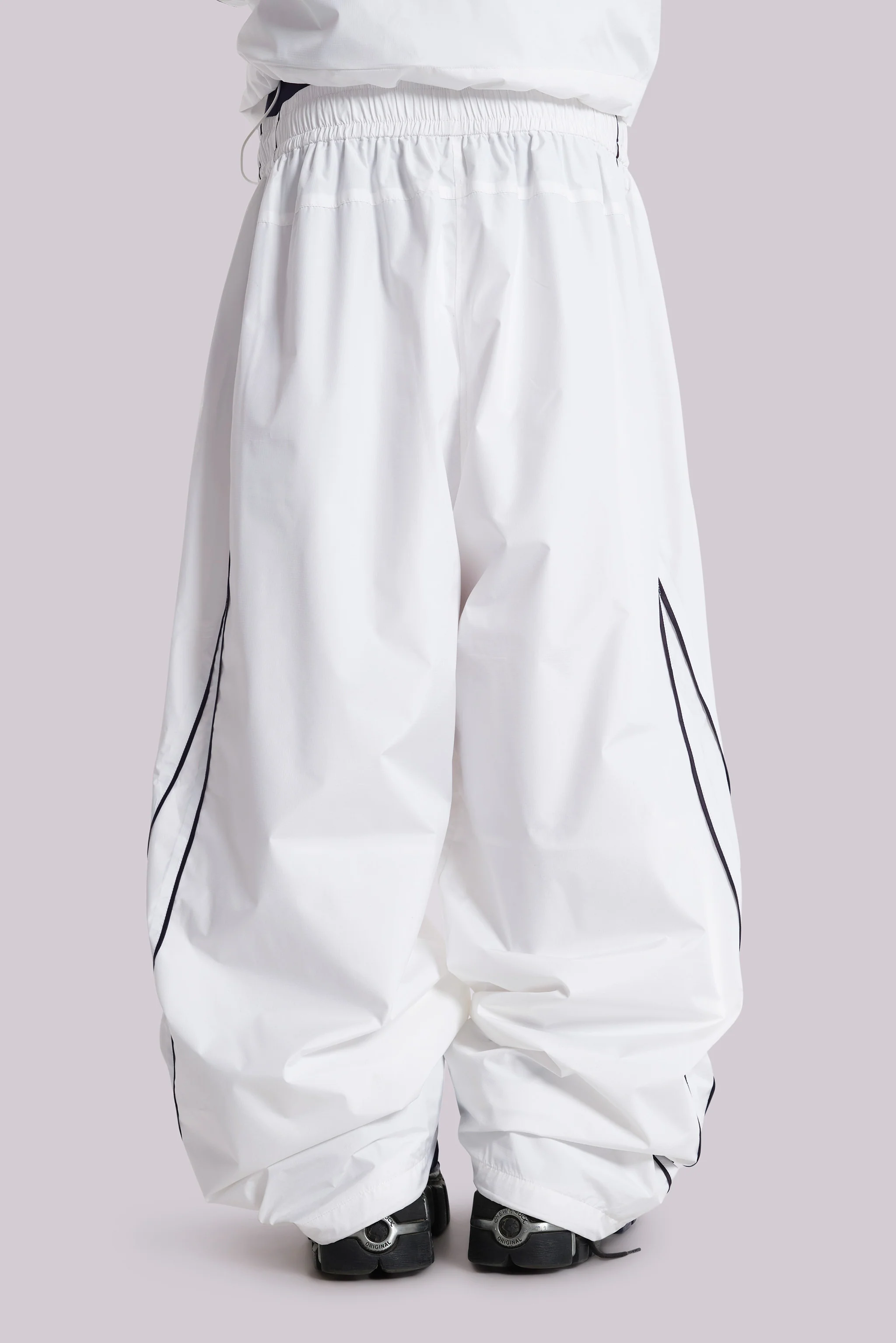 White Vapor Tracksuit Bottoms