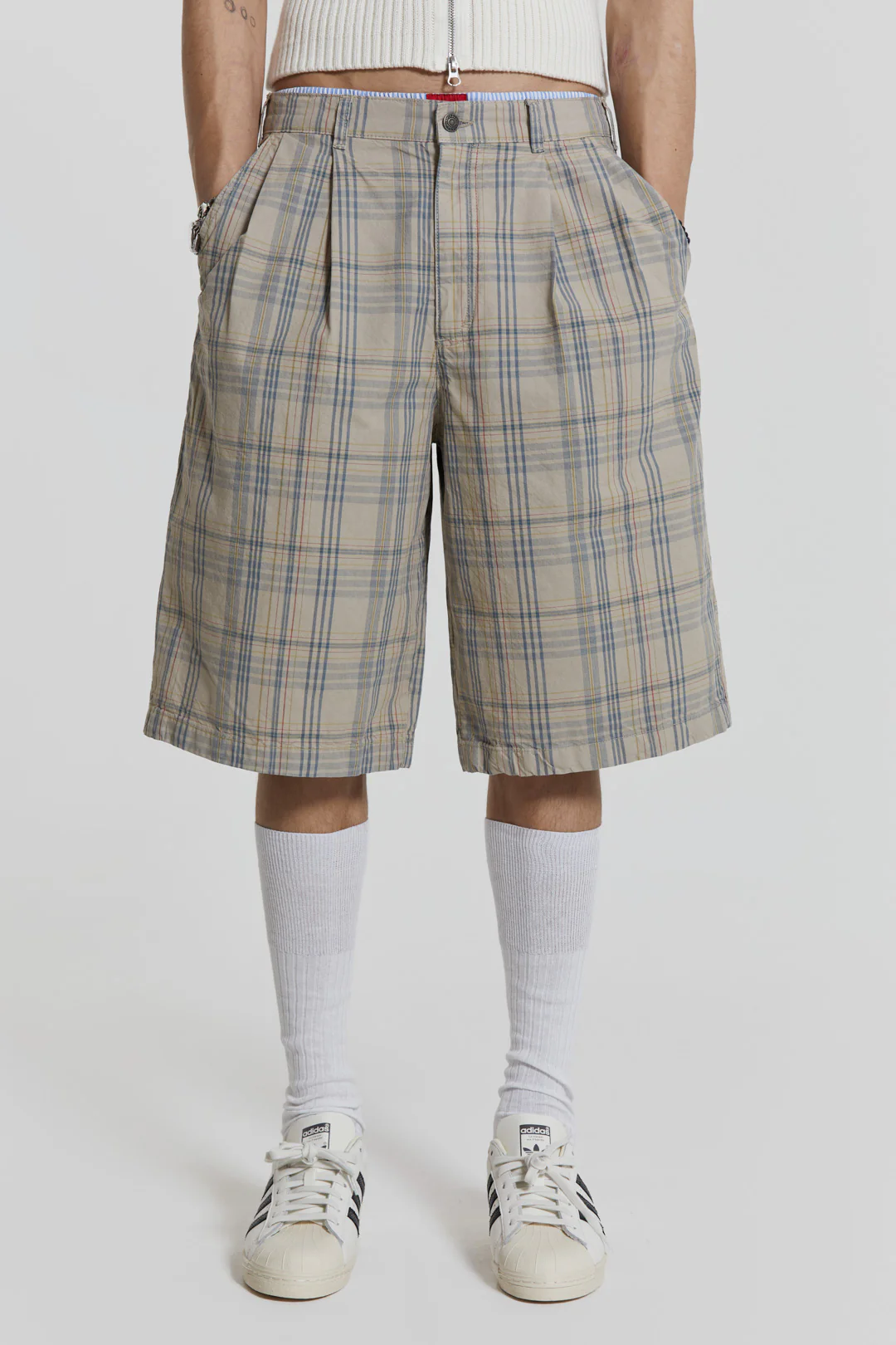 Stone Check Fairway Shorts
