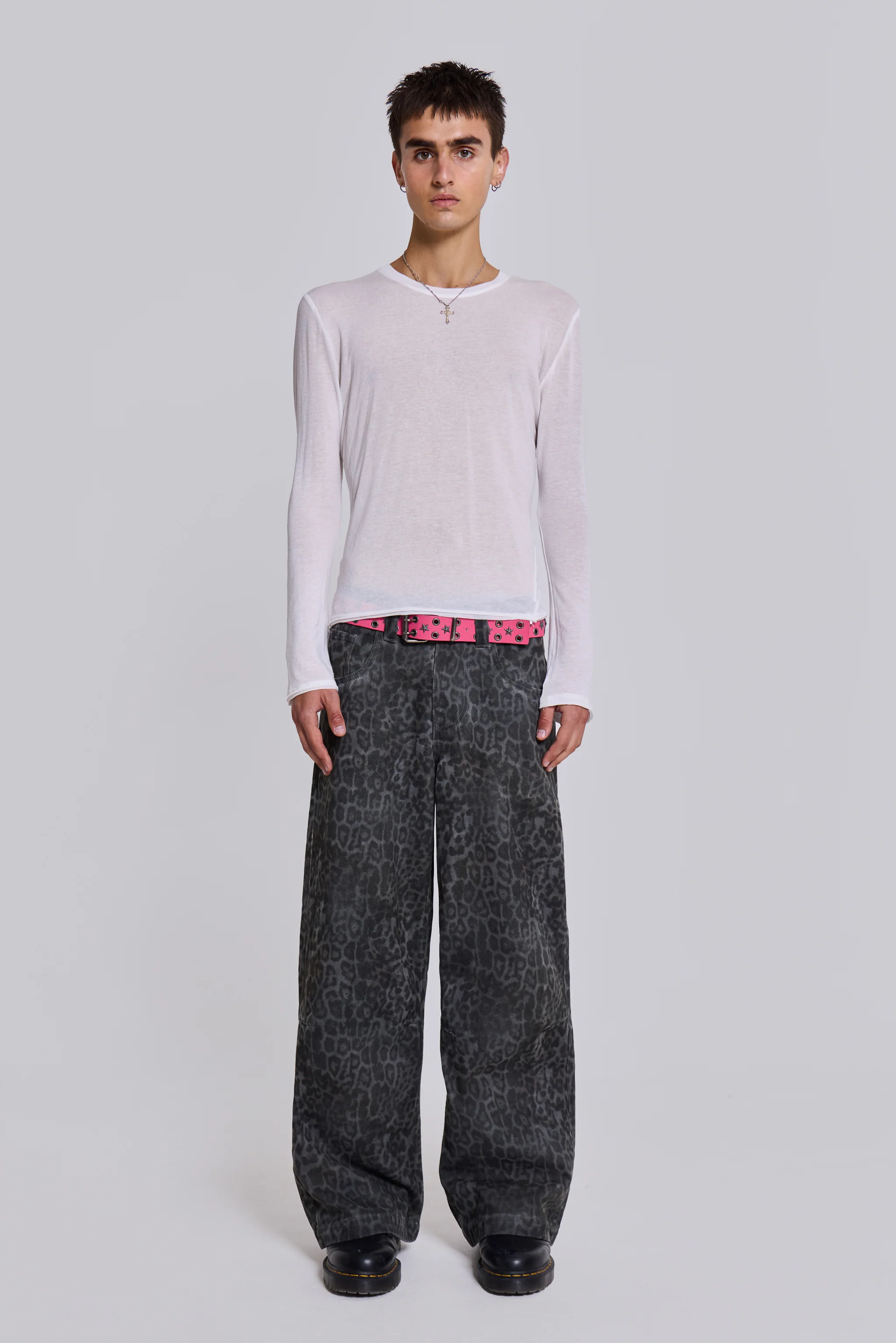 White Mist Long Sleeve Top