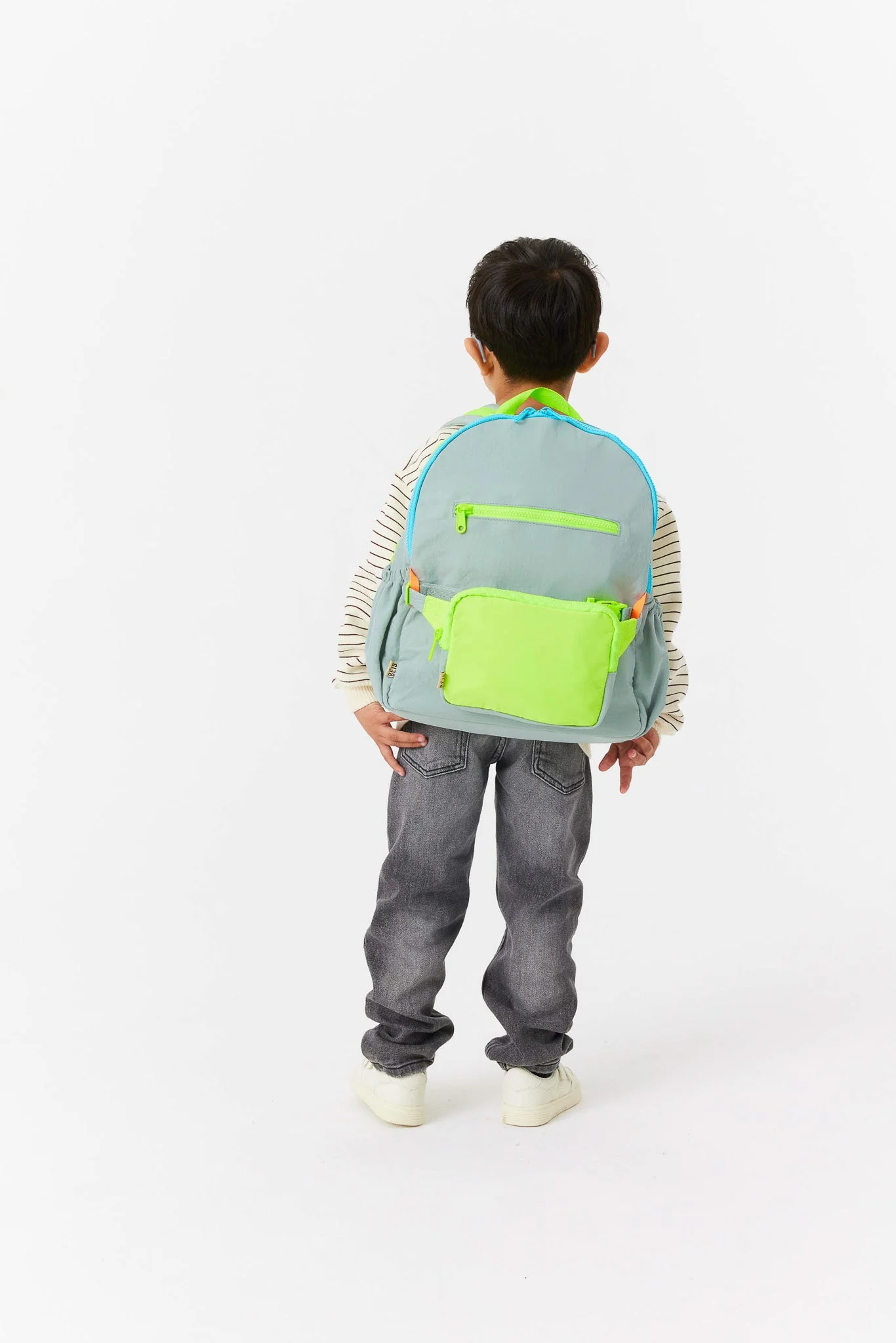 BEIS 'The Kids Backpack in Slate
