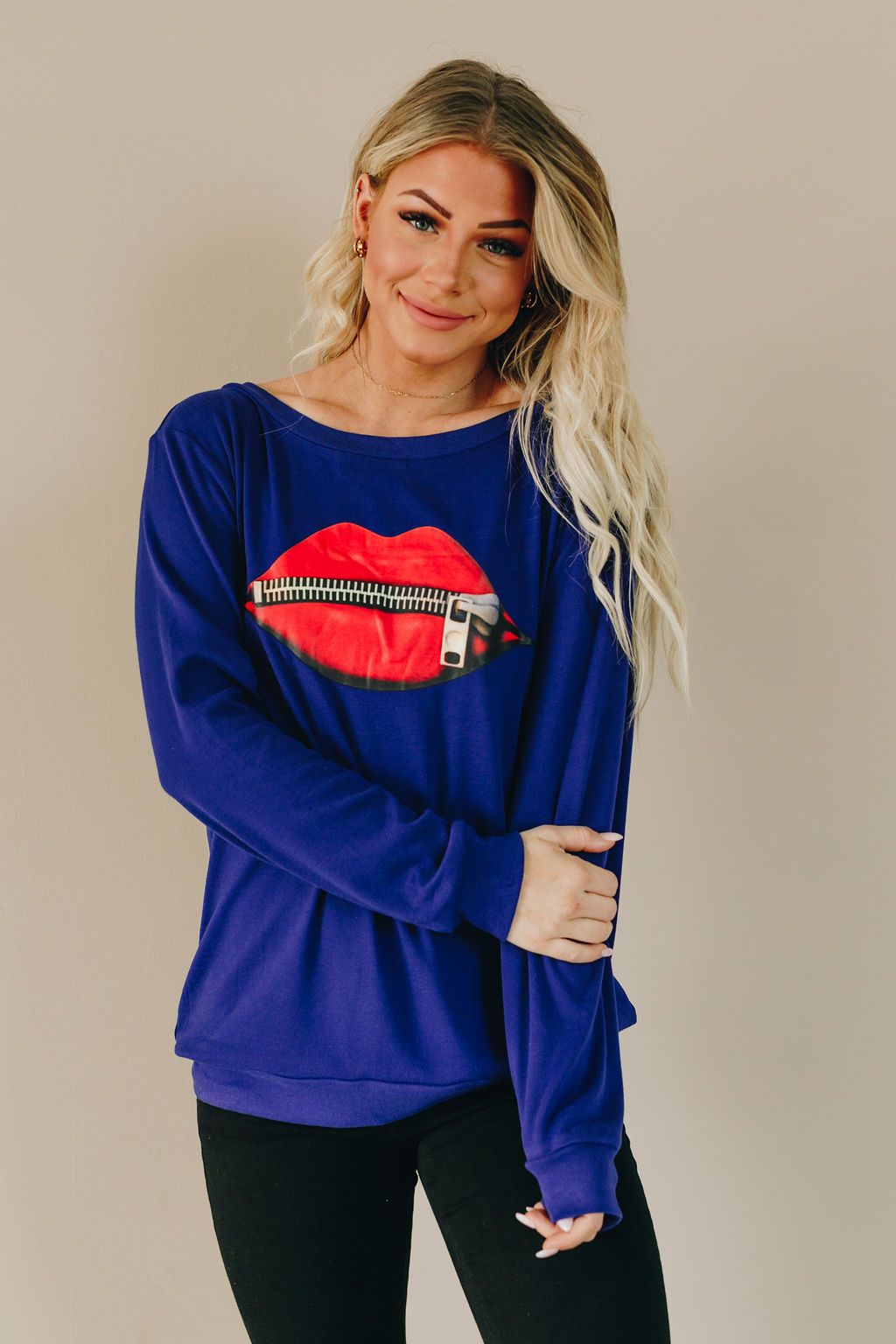 My Lips Are Sealed Sweatshirt