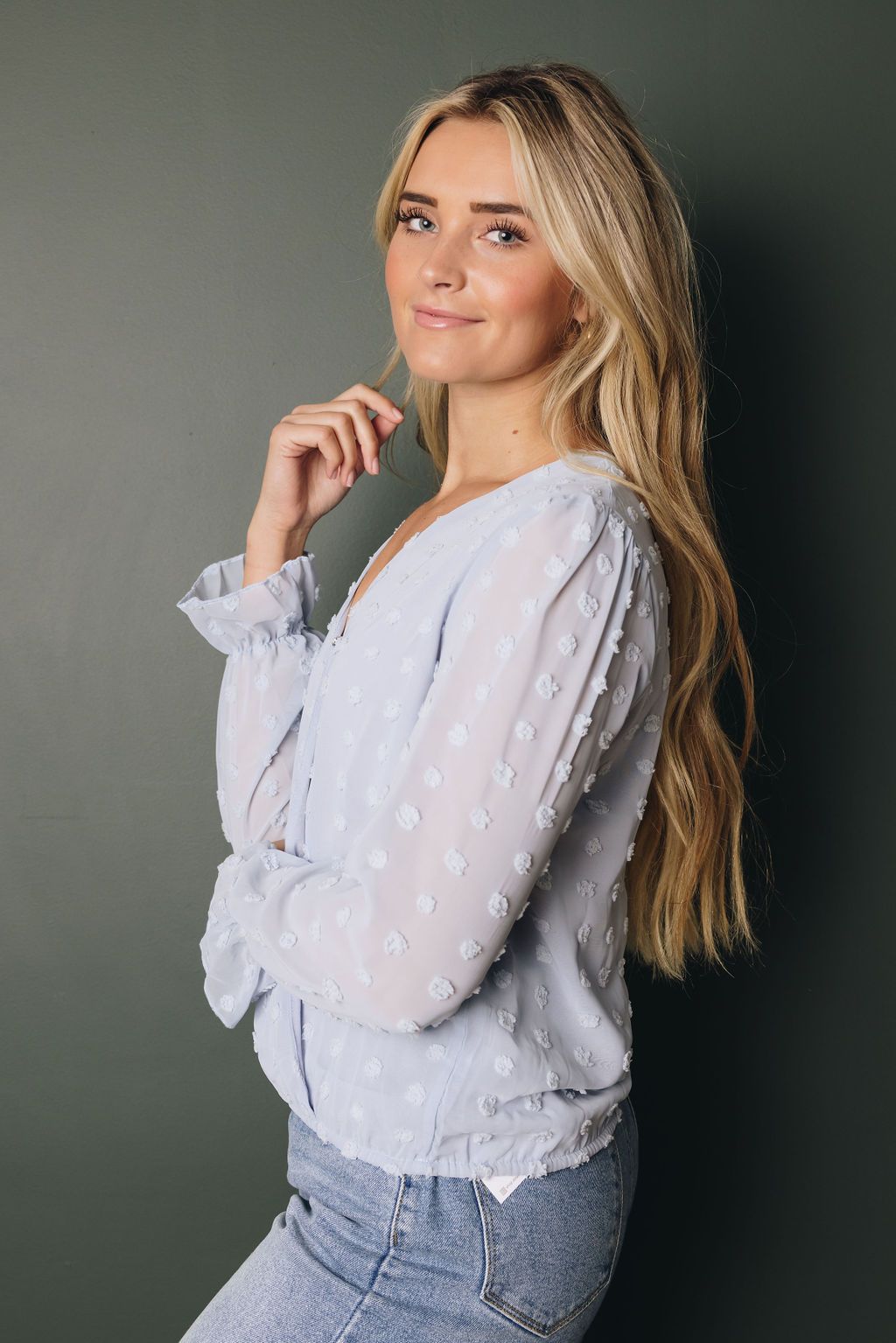 Brixton V Neck Blouse